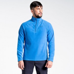 Swetry Z Polaru Męskie Craghoppers Corey Half Zip Niebieskie | PL IOEHZ83