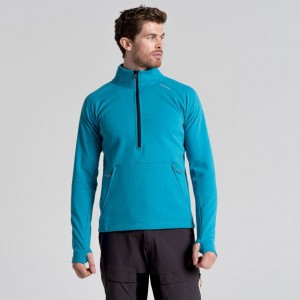 Swetry Z Polaru Męskie Craghoppers Dynamic Pro Half Zip Niebieskie | PL AIXFM62