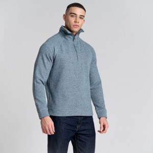 Swetry Z Polaru Męskie Craghoppers Logan Half Zip Niebieskie | PL DSQUA17