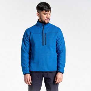 Swetry Z Polaru Męskie Craghoppers Torney Half Zip Niebieskie | PL QTRVC84