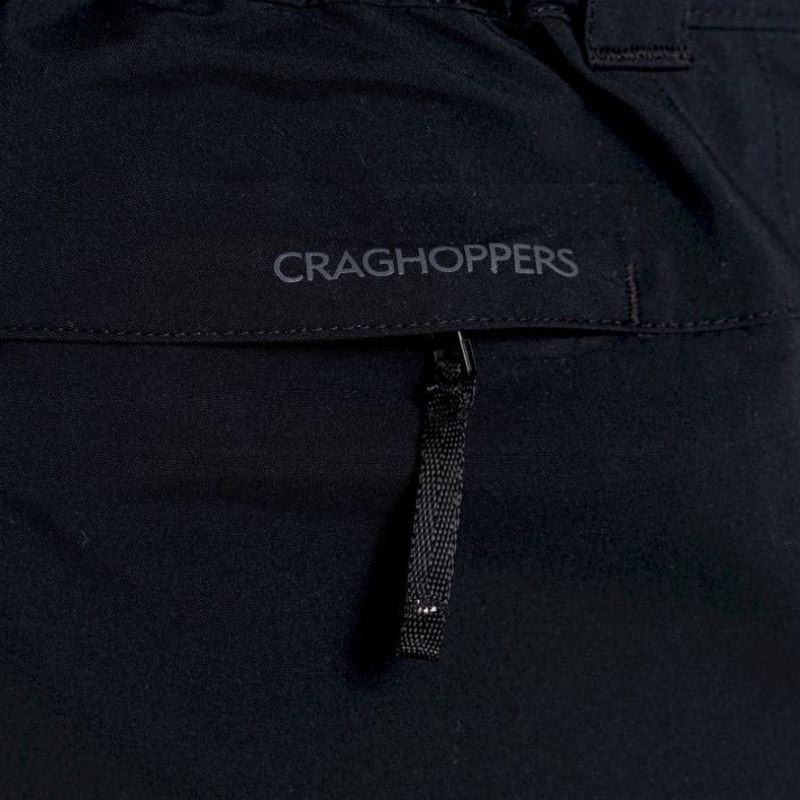 Spodnie Męskie Craghoppers Nogales Gore-Tex Czarne | PL WHZMX79