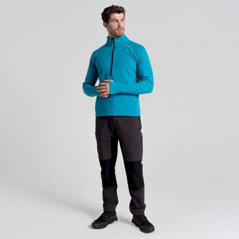 Swetry Z Polaru Męskie Craghoppers Dynamic Pro Half Zip Niebieskie | PL AIXFM62