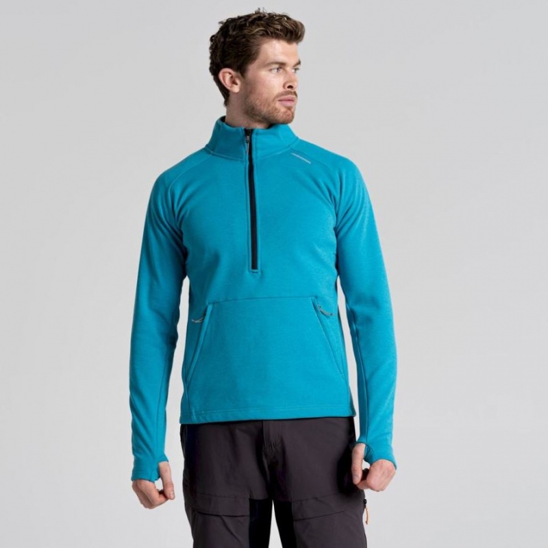 Swetry Z Polaru Męskie Craghoppers Dynamic Pro Half Zip Niebieskie | PL AIXFM62