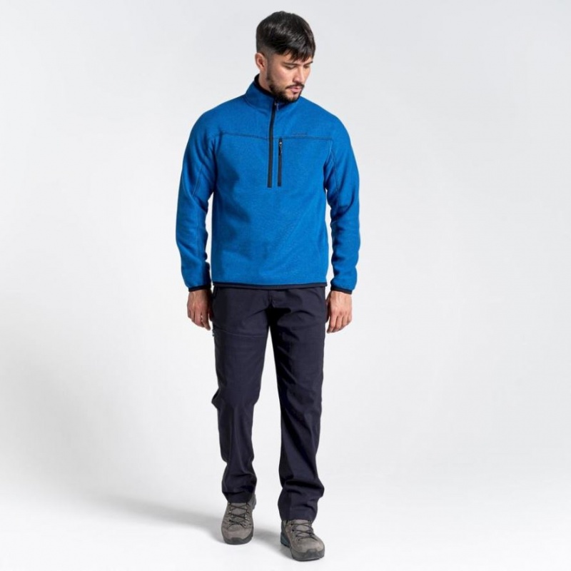 Swetry Z Polaru Męskie Craghoppers Torney Half Zip Niebieskie | PL QTRVC84